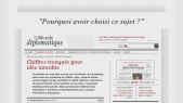 thumbnail of medium "Des épouvantails contre le protectionnisme: chiffres tronqués pour idée interdite", article publié dans Le Monde diplomatique